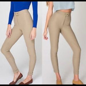 American Apparel Riding pants tan